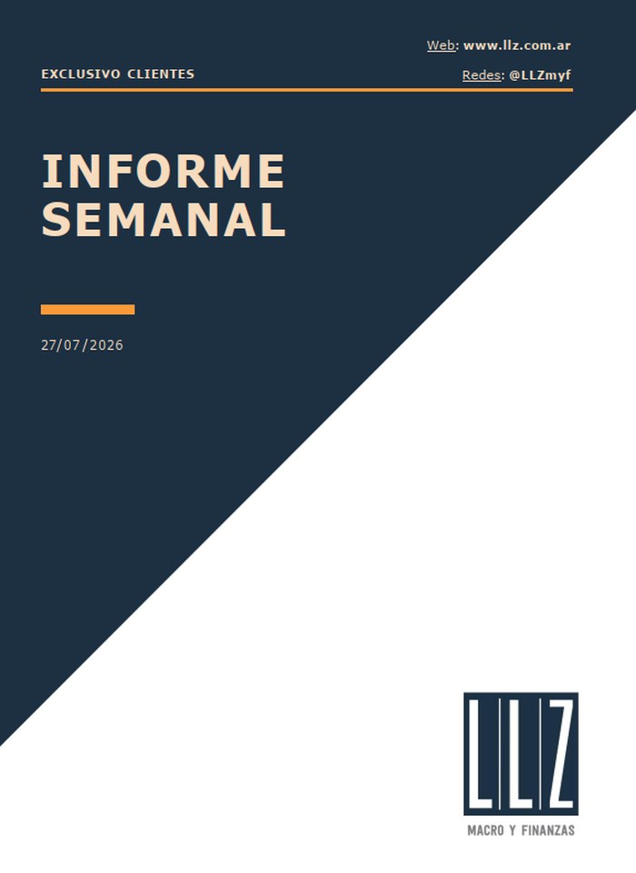 Portada de muestra del Informe Semanal de LLZ Macro y Finanzas